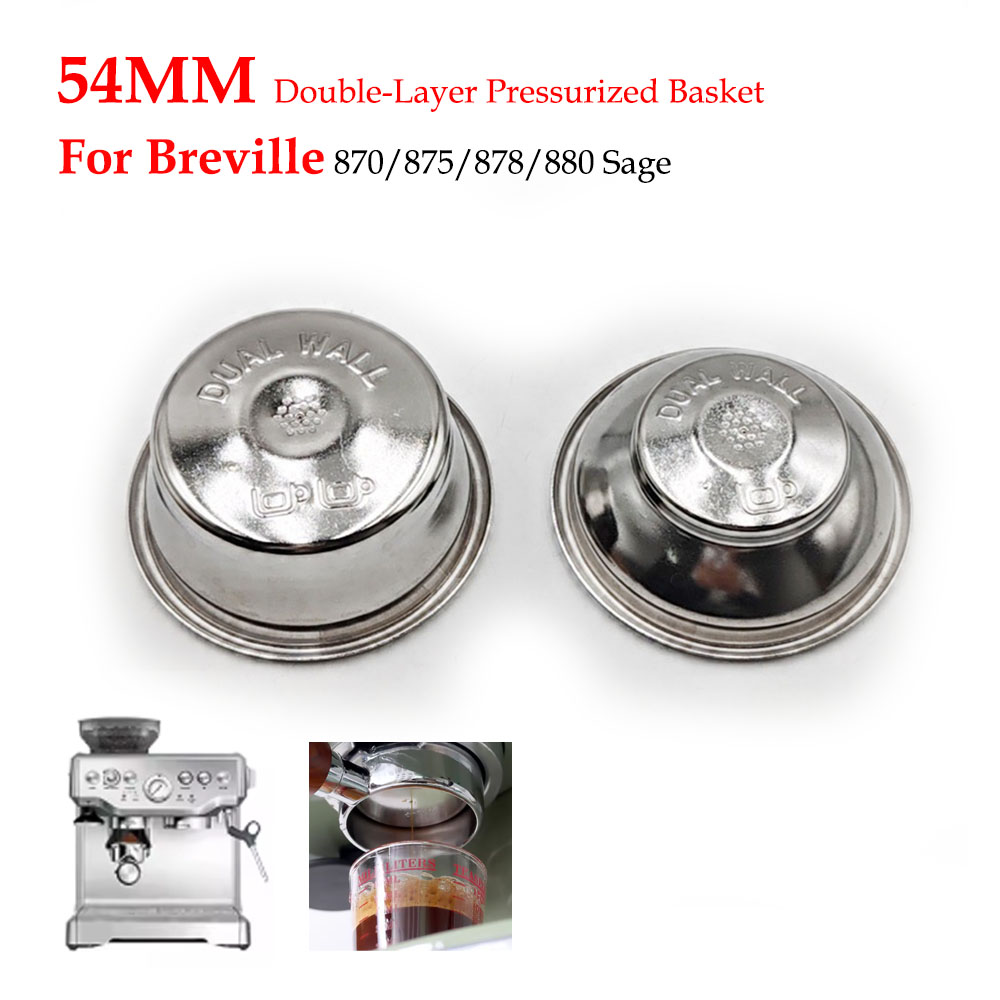 Breville Espresso Bes870 - Двухслойная корзина для фильтра под давлением,