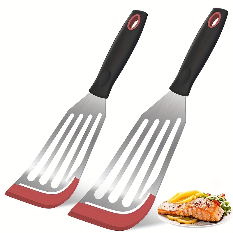 Okonomiyaki Spatula - Силиконовая лопатка из нержавеющей стали, устойчивая