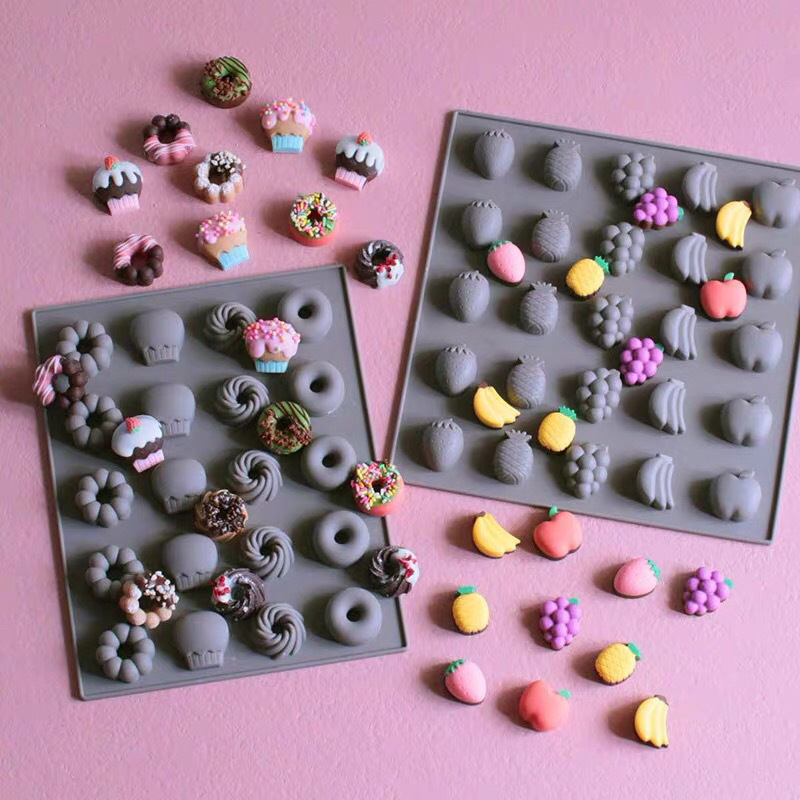 Donut Mold Silicone - Мультитовары, фрукты, конфеты, печенье, желе, форма