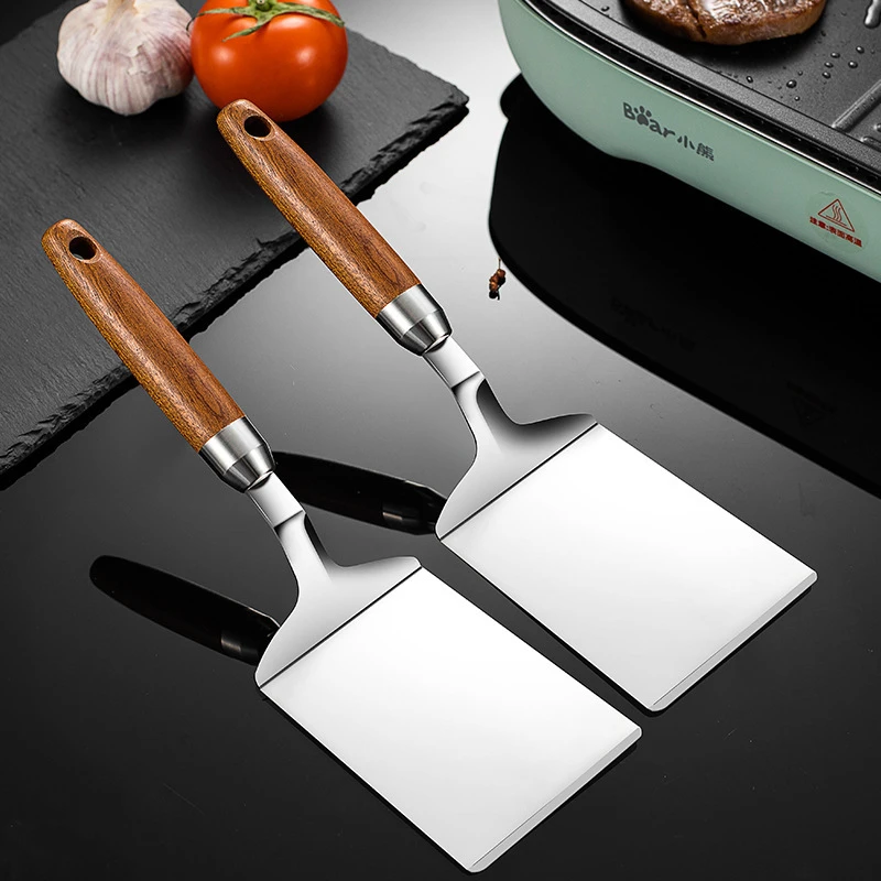 Нержавеющая сталь с квадратной – обзор и цена Okonomiyaki Spatula