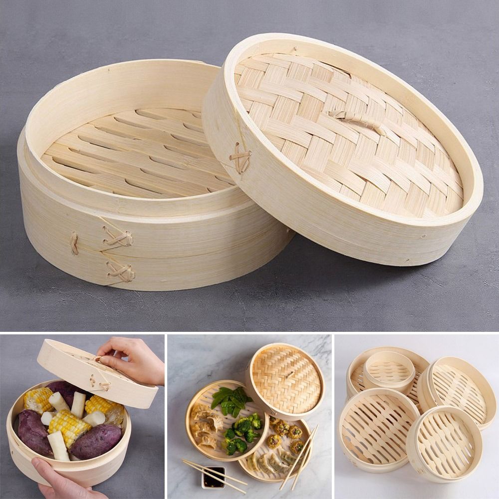 Бамбуковая корзина для паровар – обзор и цена Bao Steamer Bamboo