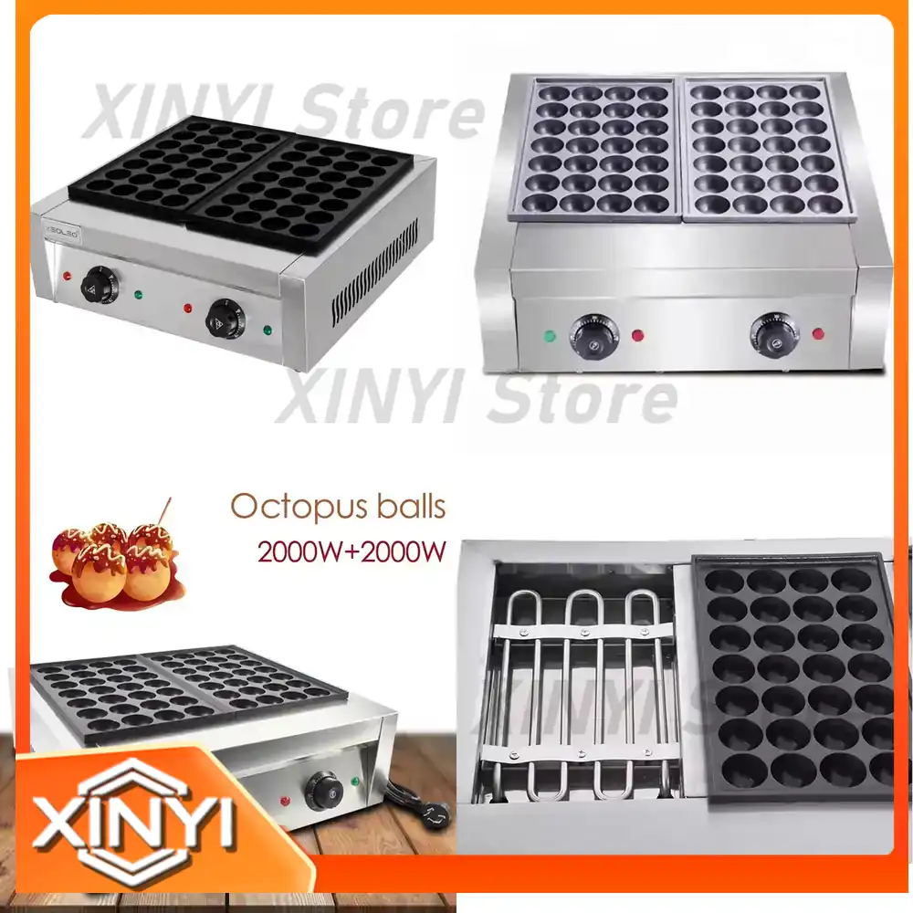 XEOLEO Профессиональная электр – обзор и цена Takoyaki Grill Plate